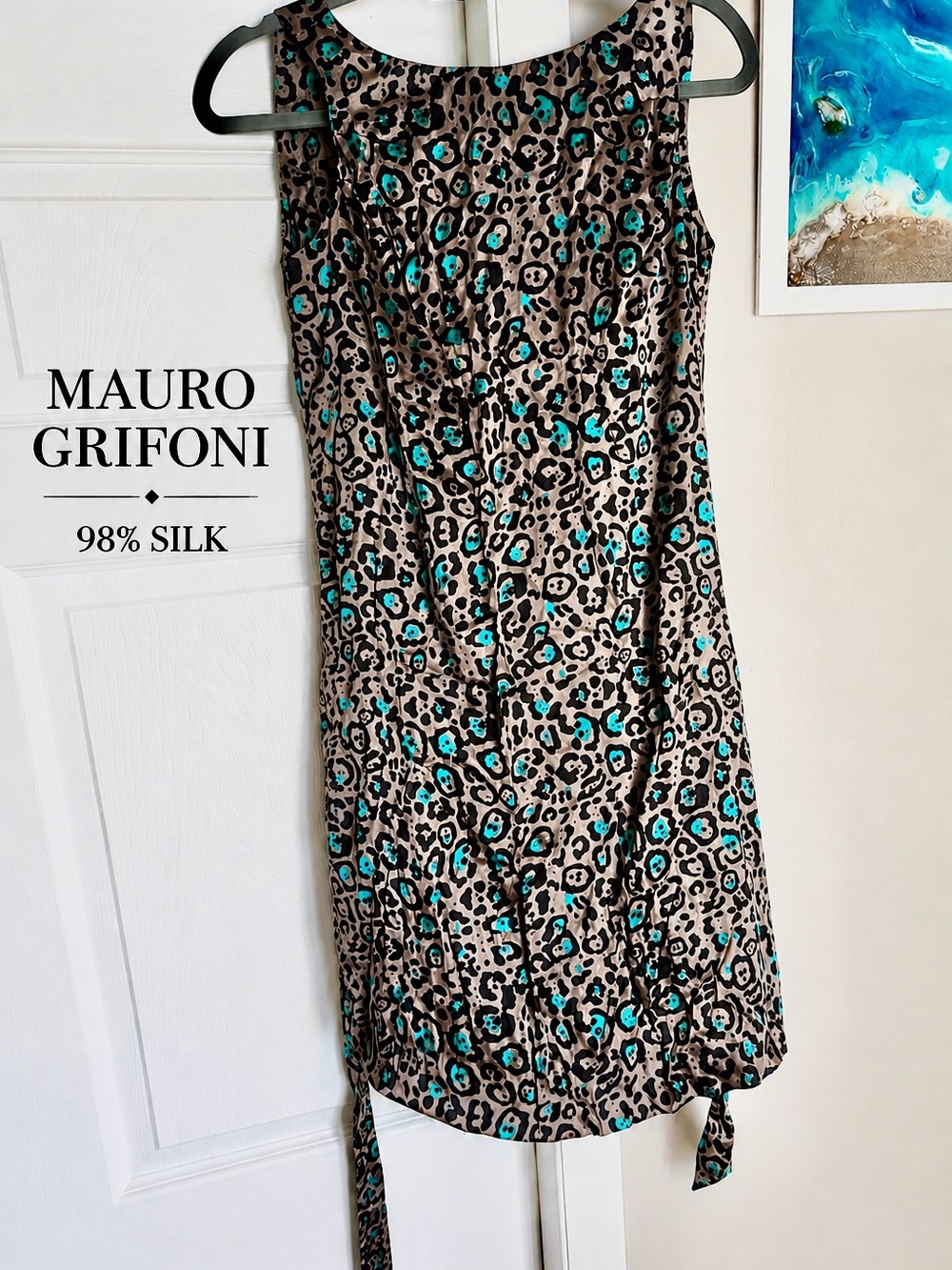 Mauro Grifoni Taupe Leopard Print Stretch size s (like M)